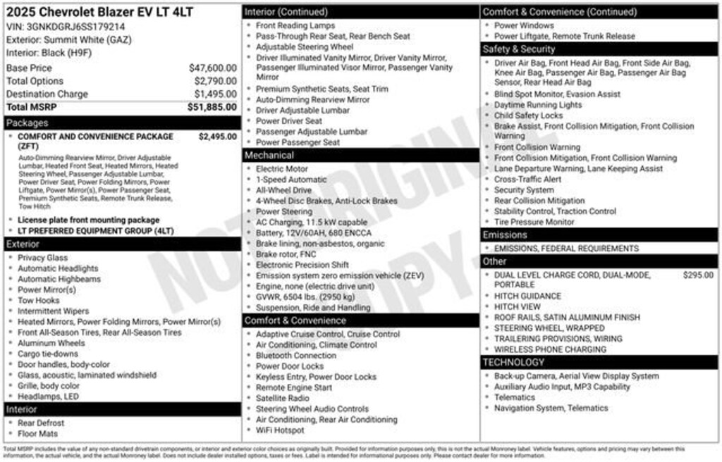 New 2025 Chevrolet Blazer EV LT SUV