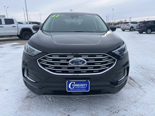 Used 2022 Ford Edge SEL with VIN 2FMPK4J95NBA51430 for sale in Cedar Falls, IA