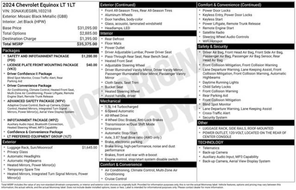 Used 2024 Chevrolet Equinox LT SUV