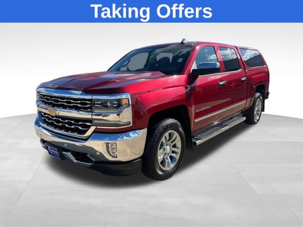 Used 2018 Chevrolet Silverado 1500 LTZ Truck Crew Cab