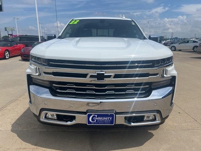 Certified 2022 Chevrolet Silverado 1500 Limited LTZ with VIN 1GCUYGED5NZ193361 for sale in Cedar Falls, IA