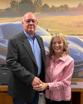 Staff member Charlie and Elaine Bowers from ID_e8c5e0