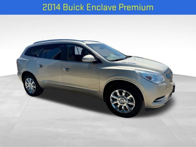 Used 2014 Buick Enclave Premium with VIN 5GAKRCKD2EJ197465 for sale in Concordia, KS