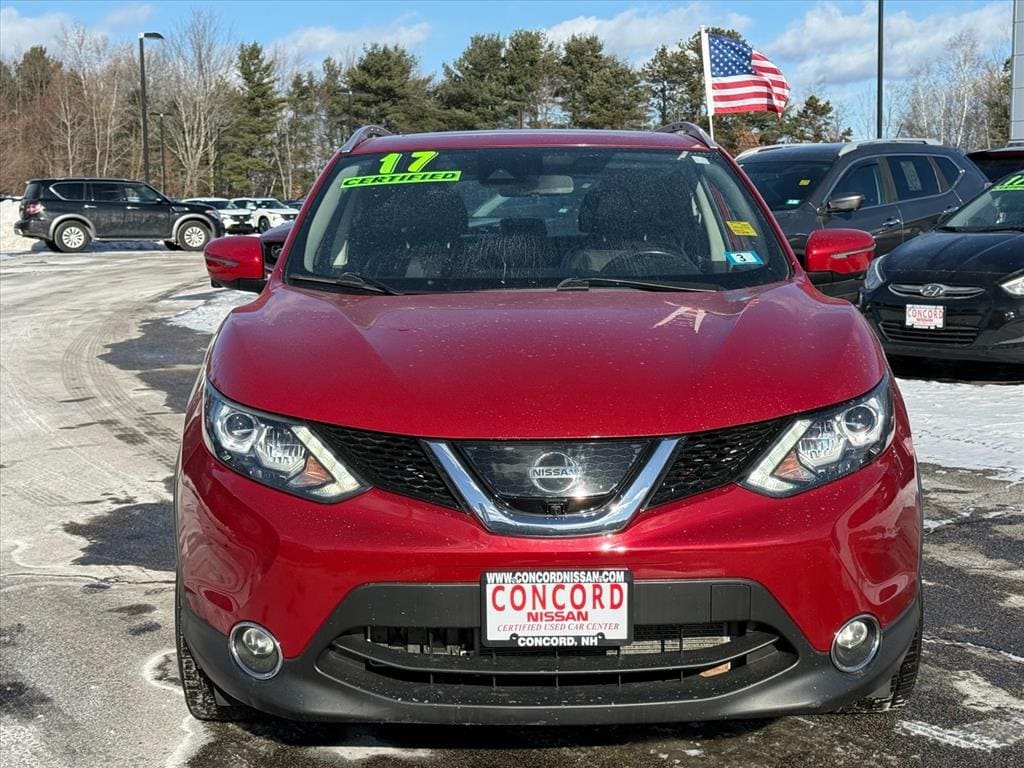 Used 2017 Nissan Rogue Sport SL with VIN JN1BJ1CR8HW102132 for sale in Concord, NH