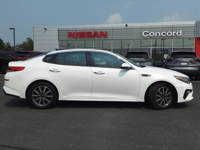 Used 2019 Kia Optima LX with VIN 5XXGT4L3XKG339479 for sale in Concord, NH