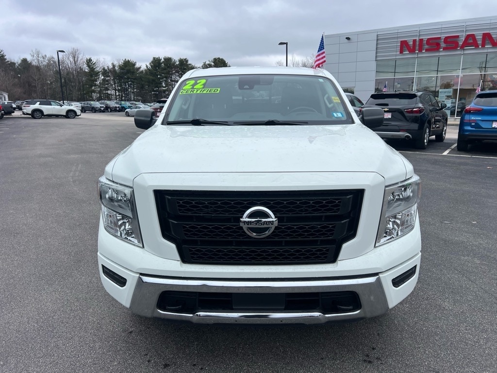 Certified 2022 Nissan Titan SV with VIN 1N6AA1EC2NN103941 for sale in Concord, NH
