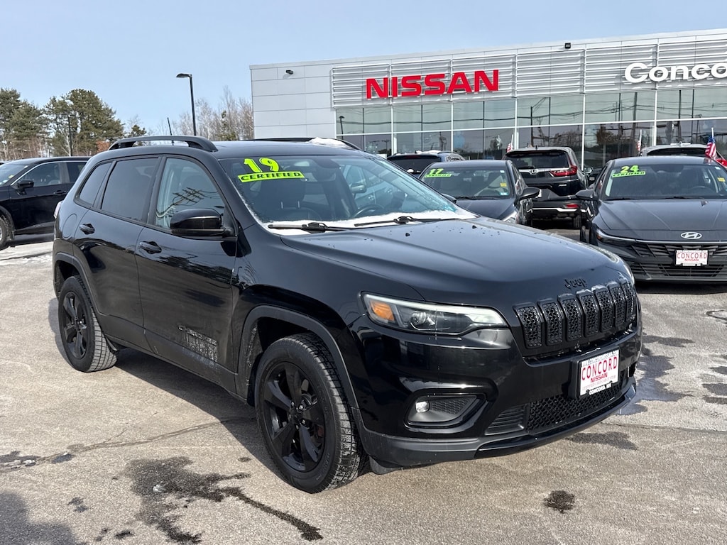 Used 2019 Jeep Cherokee Latitude Plus 4x4 Altitude SUV