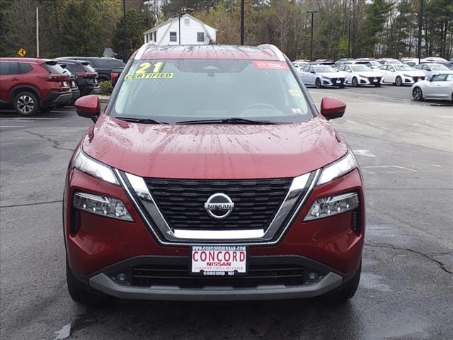 Certified 2021 Nissan Rogue SL with VIN 5N1AT3CBXMC761273 for sale in Concord, NH