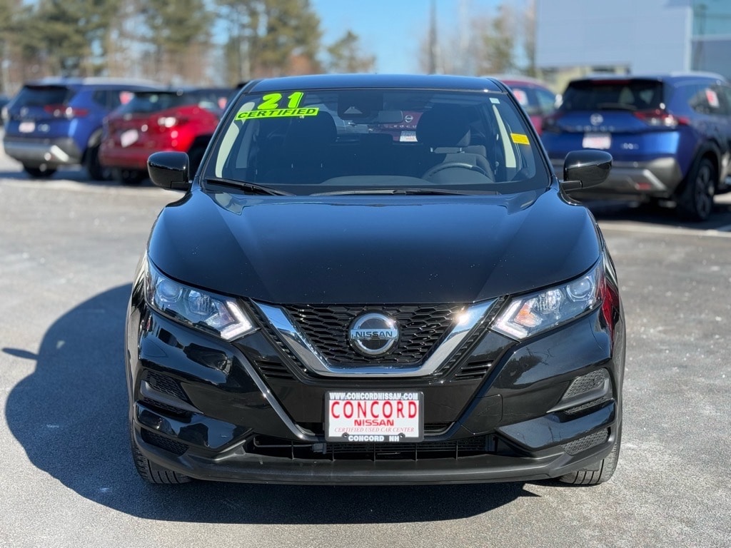 Certified 2021 Nissan Rogue Sport S with VIN JN1BJ1AWXMW671101 for sale in Concord, NH