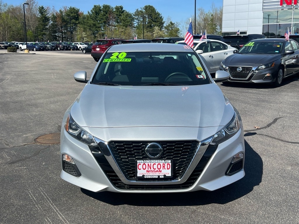 Certified 2020 Nissan Altima S with VIN 1N4BL4BV4LC259308 for sale in Concord, NH