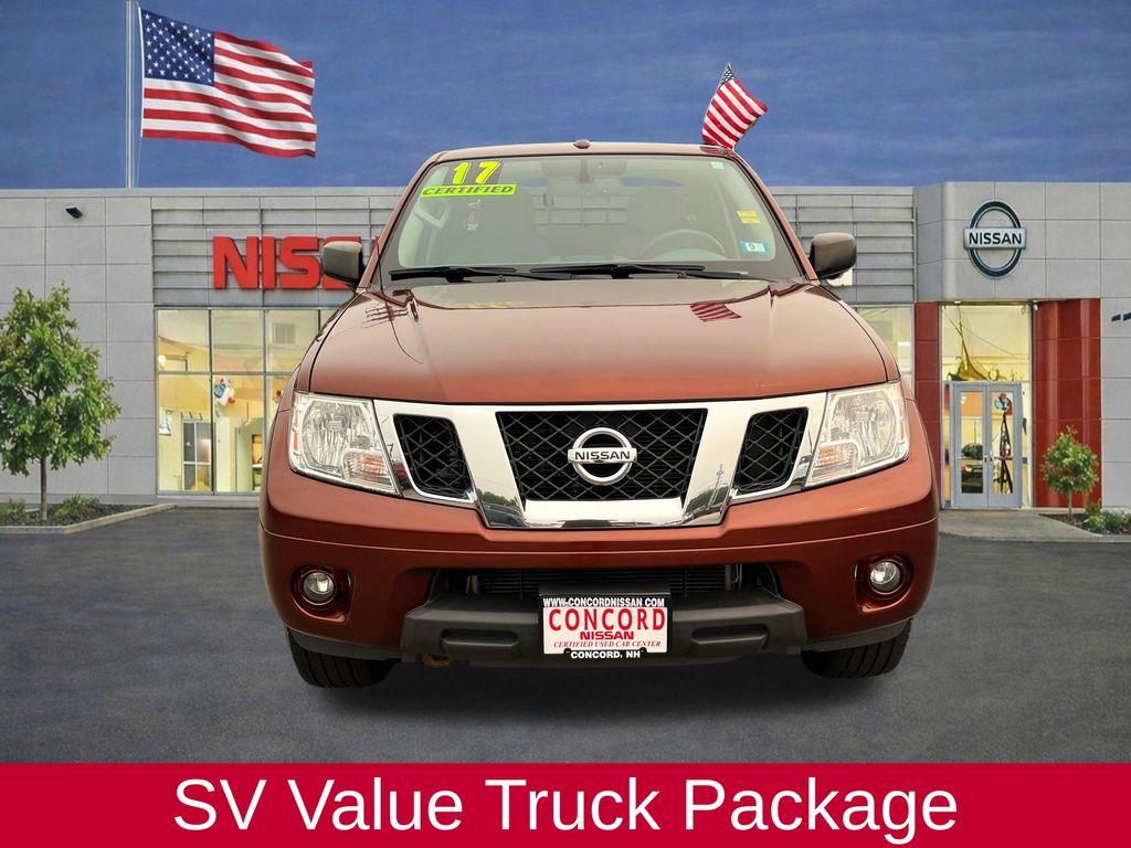 Used 2017 Nissan Frontier SV with VIN 1N6AD0EV8HN742865 for sale in Concord, NH