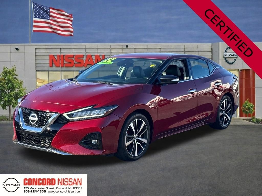 Certified 2022 Nissan Maxima SV Sedan