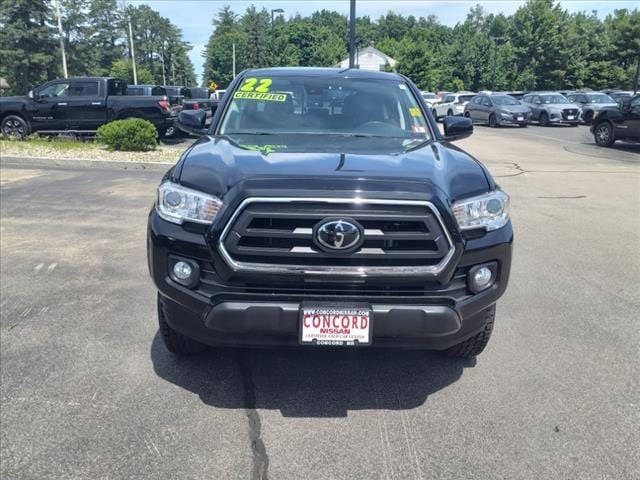 Used 2022 Toyota Tacoma SR5 with VIN 3TMCZ5AN5NM475870 for sale in Concord, NH