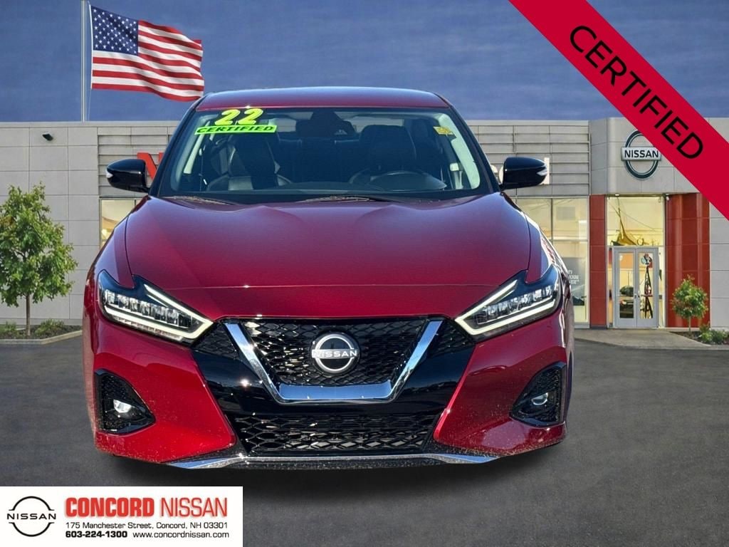 Certified 2022 Nissan Maxima SV Sedan