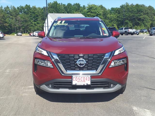 Certified 2021 Nissan Rogue SL with VIN 5N1AT3CB5MC797419 for sale in Concord, NH