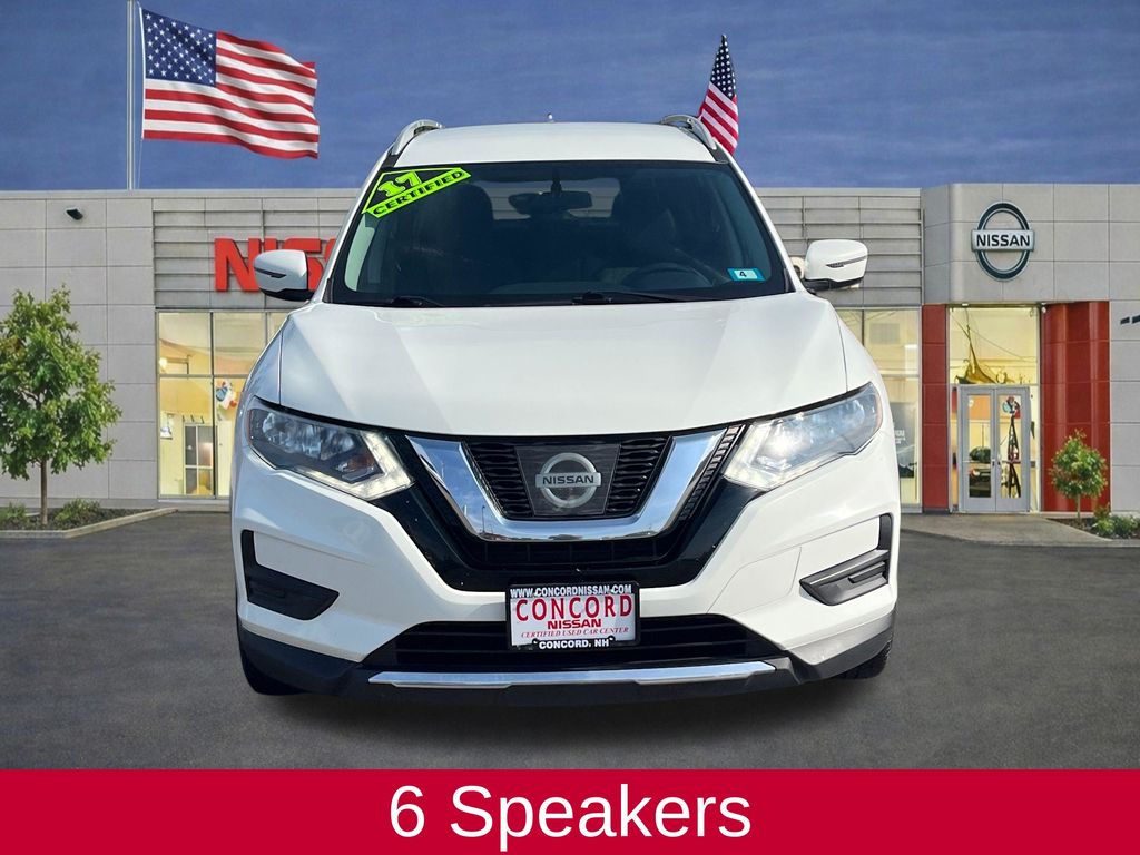 Used 2017 Nissan Rogue SV with VIN 5N1AT2MT0HC874690 for sale in Concord, NH
