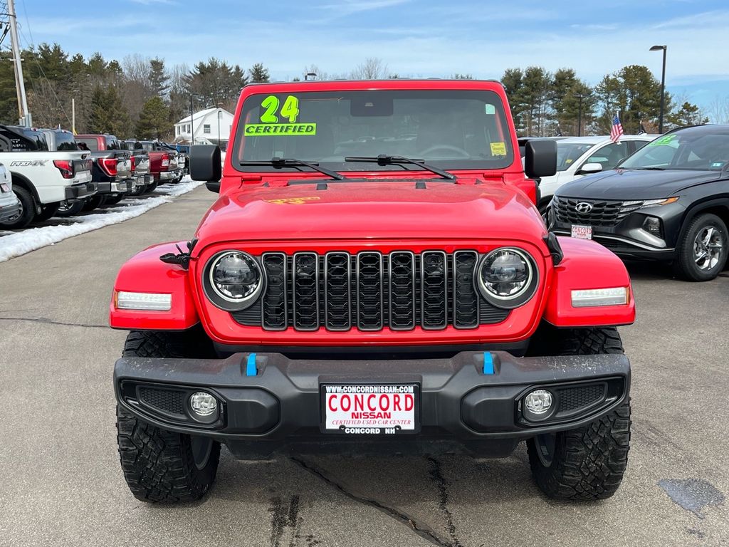 Used 2024 Jeep Wrangler 4xe Sports S 4XE with VIN 1C4RJXN64RW209634 for sale in Concord, NH