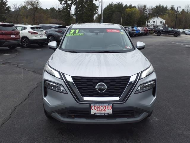 Certified 2021 Nissan Rogue SV with VIN JN8AT3BB2MW219464 for sale in Concord, NH