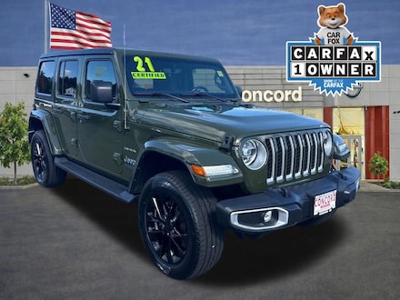 2021 Jeep Wrangler Unlimited Sahara 4xe SUV