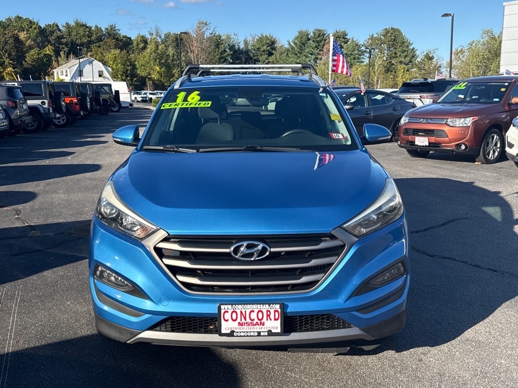 Used 2016 Hyundai Tucson Sport with VIN KM8J3CA23GU219529 for sale in Concord, NH