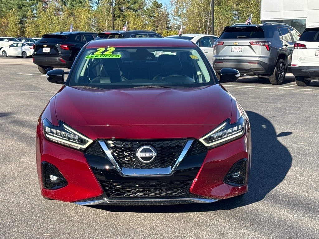 Certified 2022 Nissan Maxima SV 3.5 SV Sedan