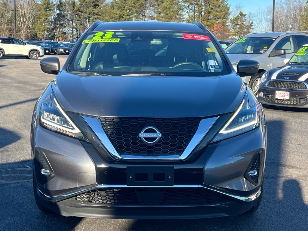 Certified 2023 Nissan Murano SV with VIN 5N1AZ2BS9PC112580 for sale in Concord, NH