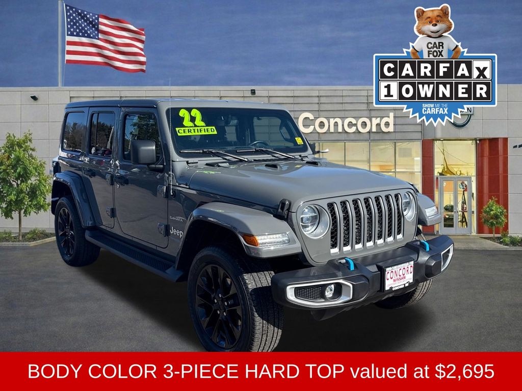 Used 2022 Jeep Wrangler Unlimited Sahara 4xe SUV
