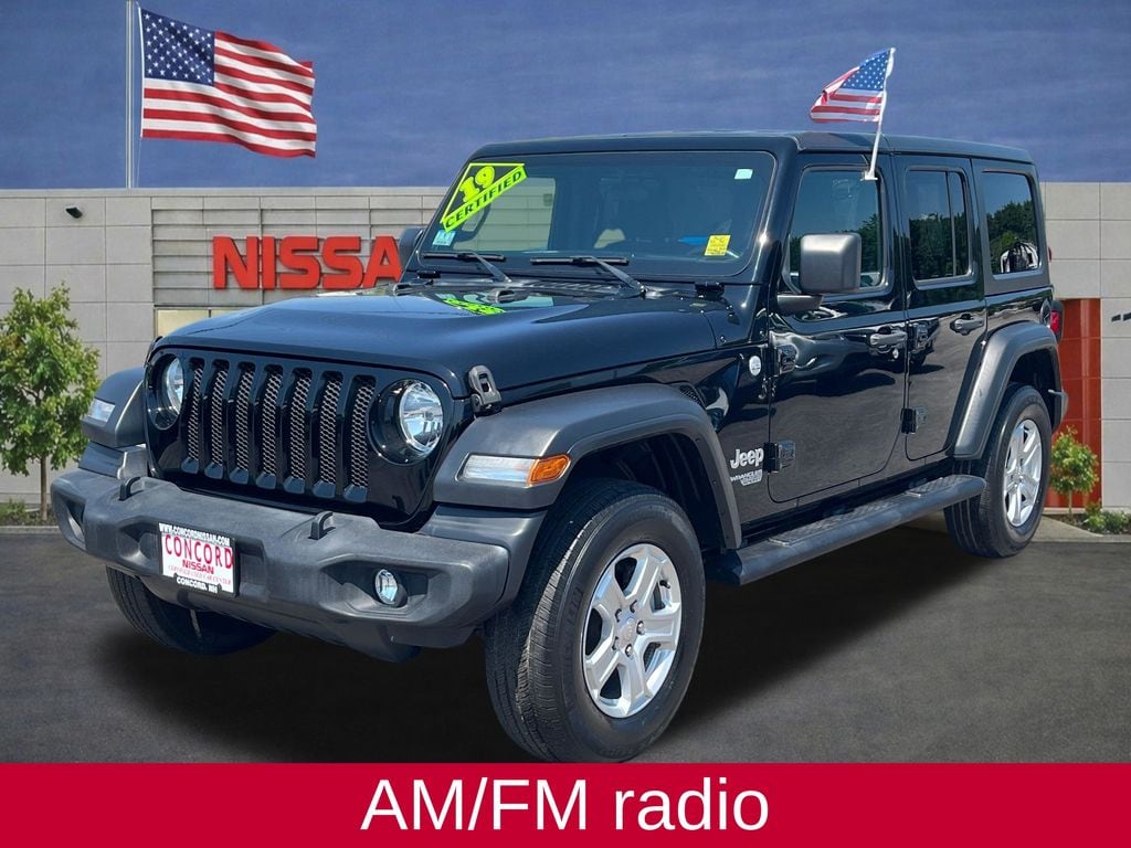 Used 2019 Jeep Wrangler Unlimited Sport S SUV