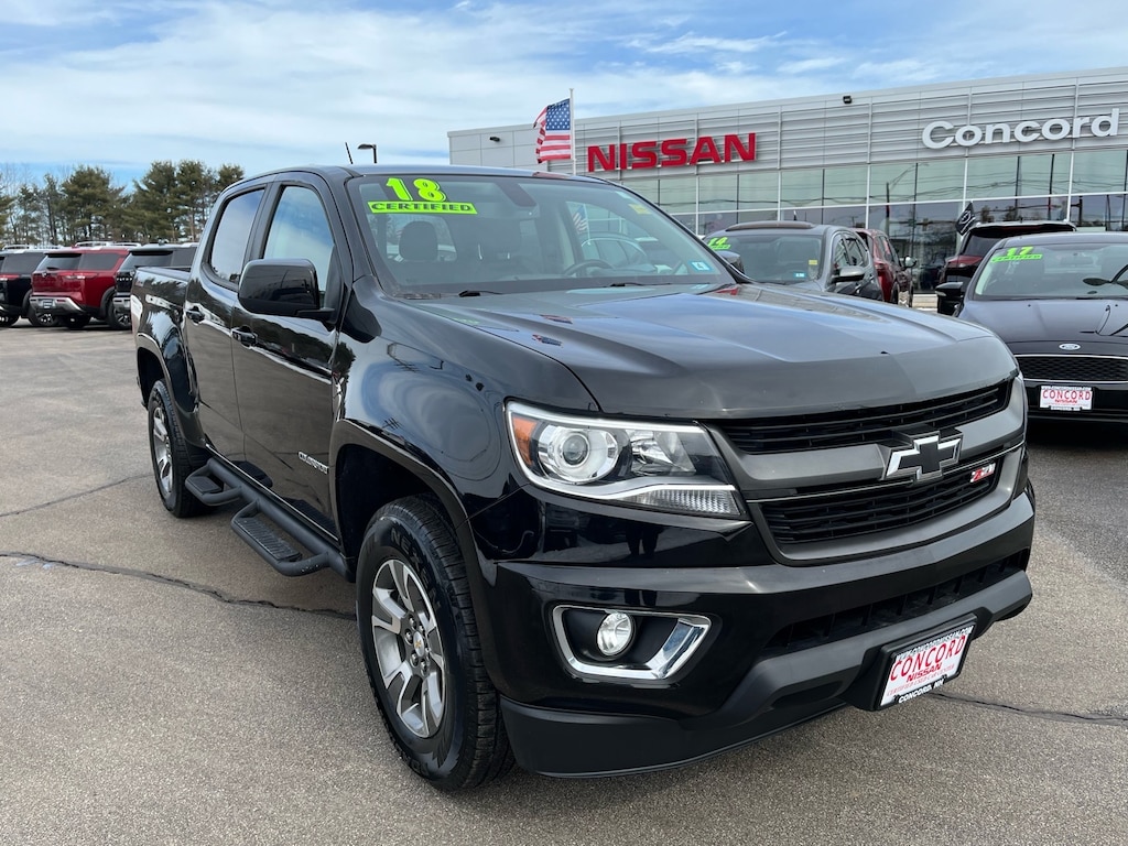 Used 2018 Chevrolet Colorado Z71 Crew Cab