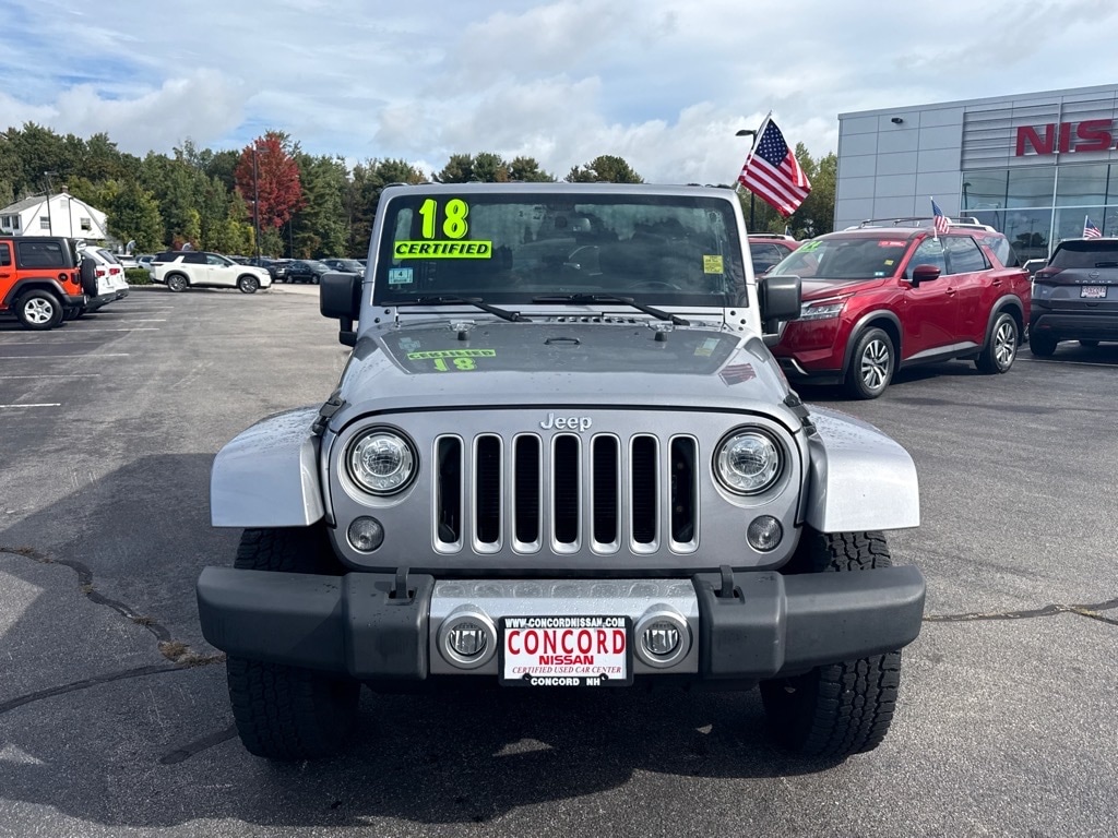Used 2018 Jeep Wrangler JK Unlimited Sahara 4x4 Sahara SUV