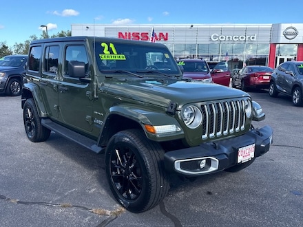 2021 Jeep Wrangler Unlimited Sahara 4xe SUV