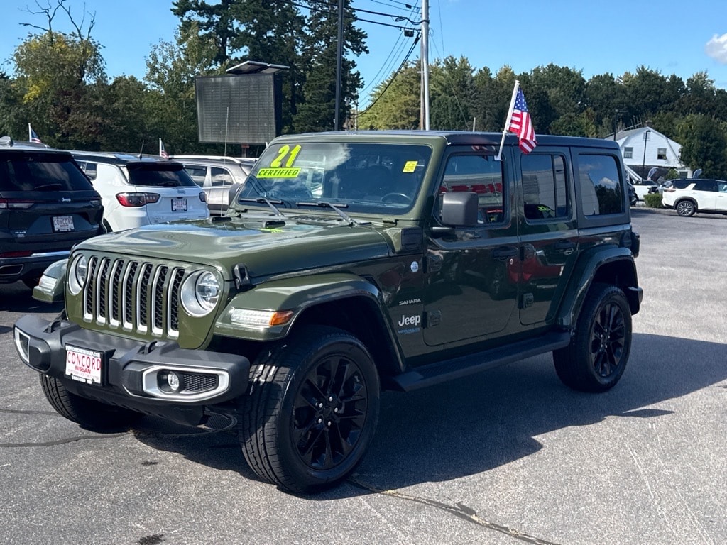 Used 2021 Jeep Wrangler Unlimited Sahara 4xe 4x4 Sahara 4xe SUV