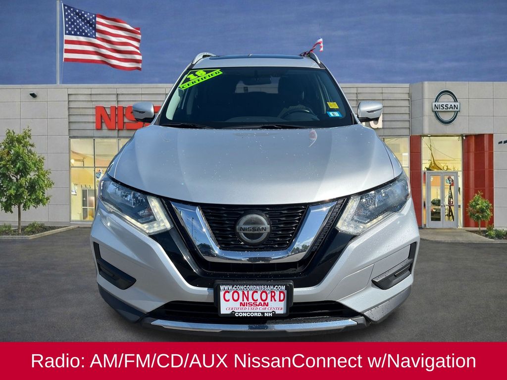 Used 2018 Nissan Rogue SV with VIN 5N1AT2MV3JC774767 for sale in Concord, NH