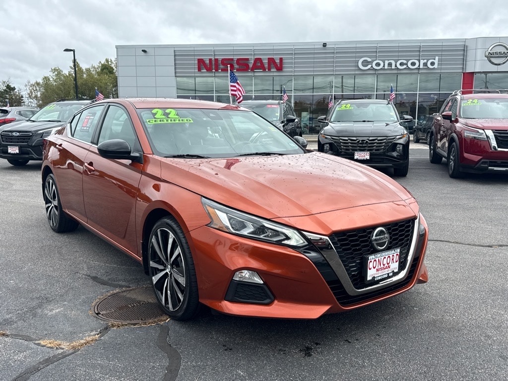 Certified 2022 Nissan Altima 2.5 SR AWD 2.5 SR Sedan