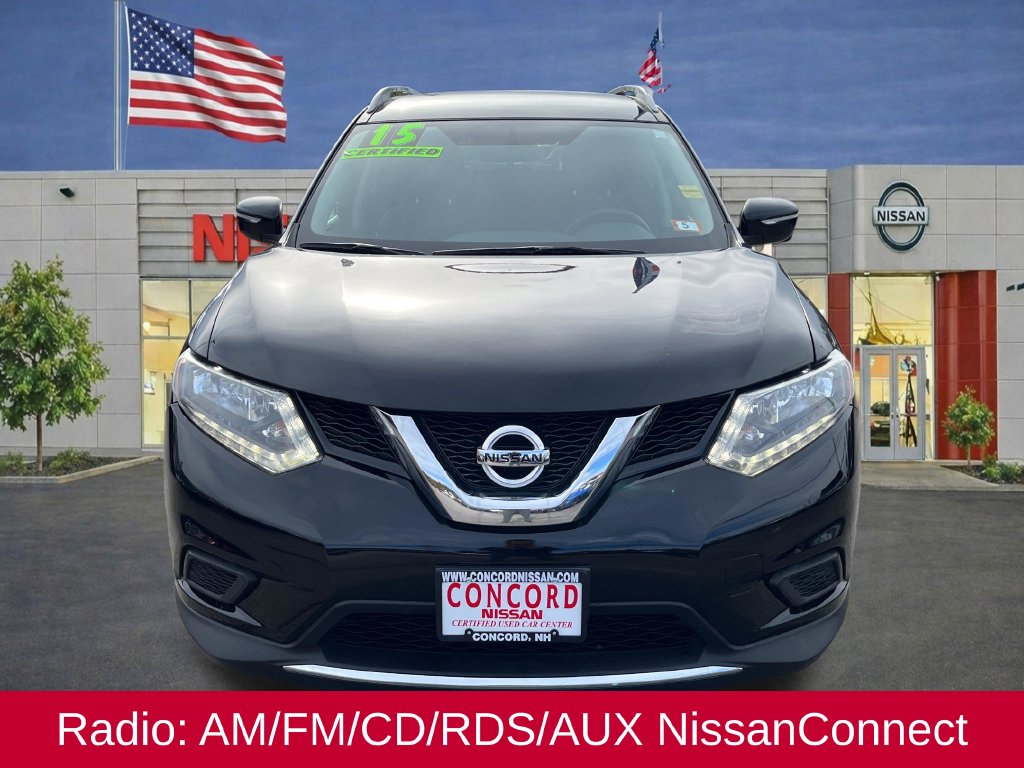 Used 2015 Nissan Rogue SV with VIN 5N1AT2MK9FC846701 for sale in Concord, NH