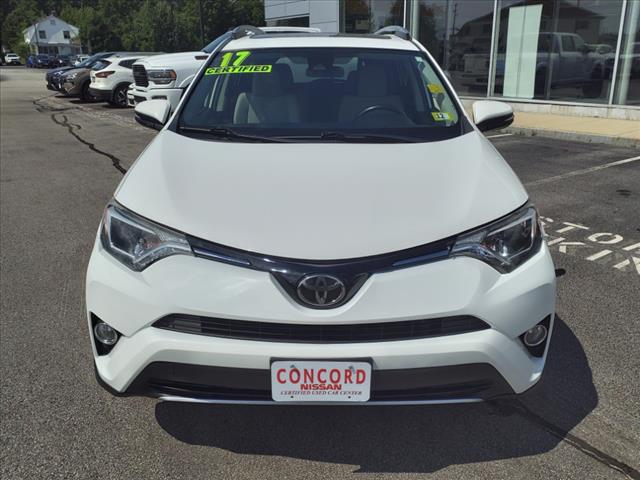 Used 2017 Toyota RAV4 XLE with VIN JTMRFREV5HJ115486 for sale in Concord, NH