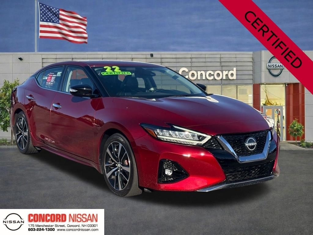 Certified 2022 Nissan Maxima SV Sedan