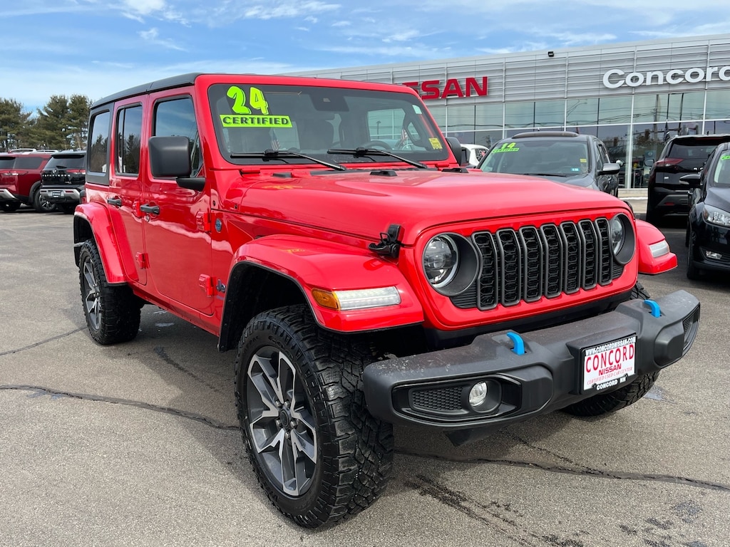 Used 2024 Jeep Wrangler Sport 4x4 Sport S 4xe SUV