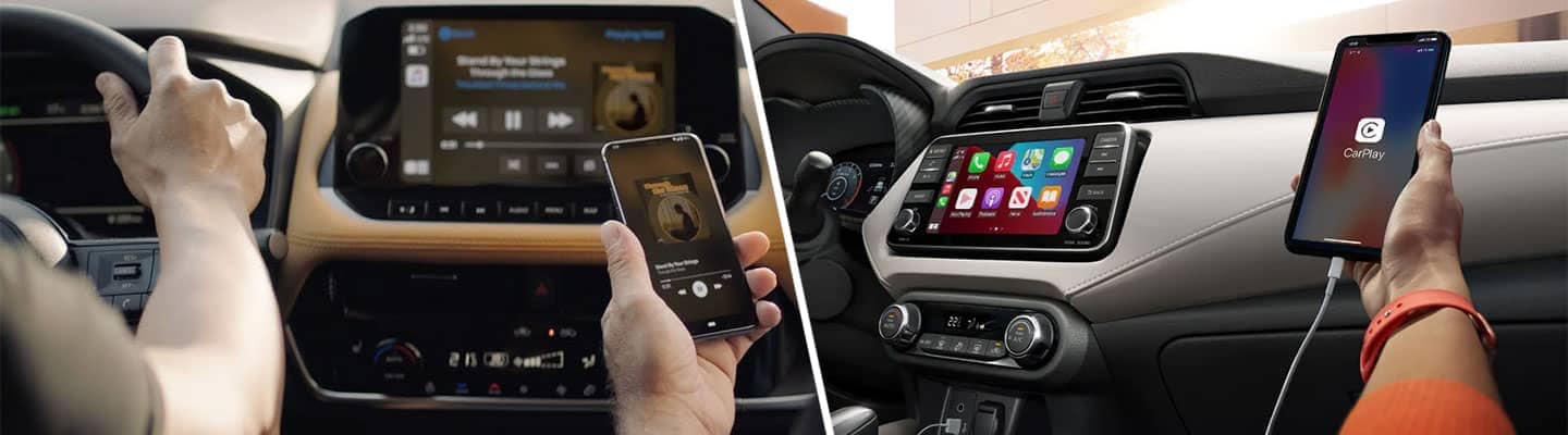 Nissan with Apple CarPlay