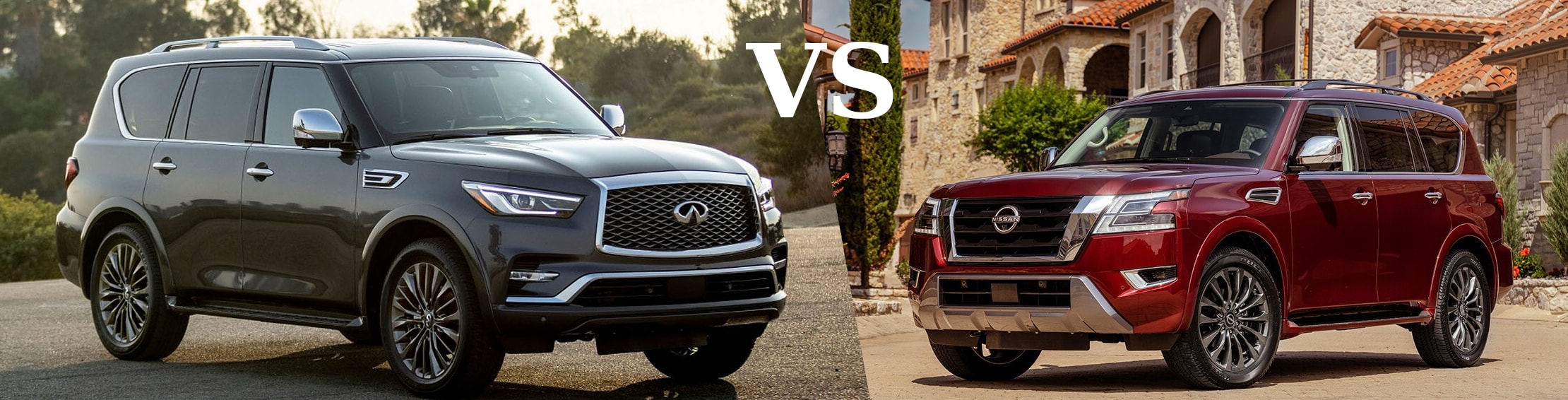 2024 Nissan Armada vs. Infiniti QX80 Concord Nissan