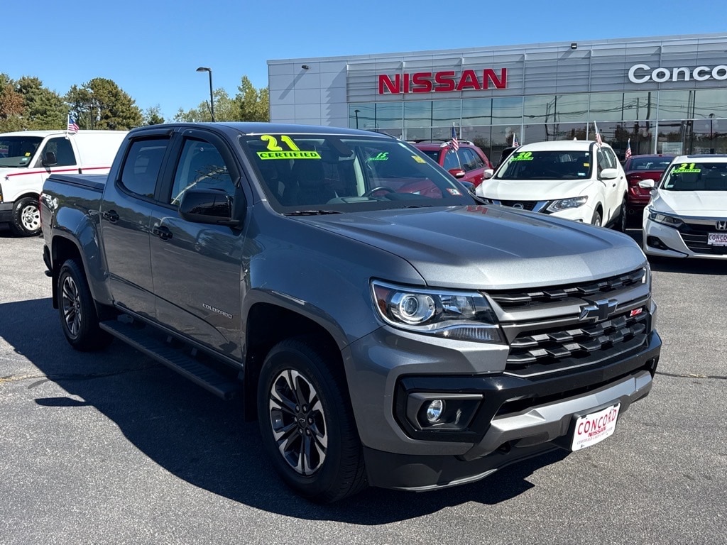 Used 2021 Chevrolet Colorado Z71 4x4 Z71 Crew Cab 5 ft. SB
