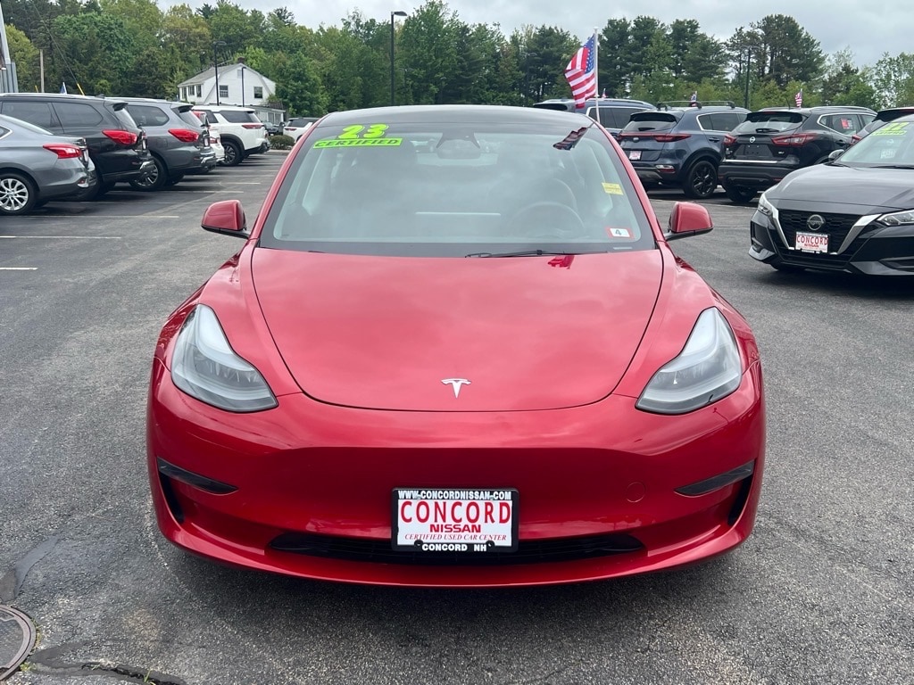 Used 2023 Tesla Model 3 Base with VIN 5YJ3E1EA3PF616860 for sale in Concord, NH
