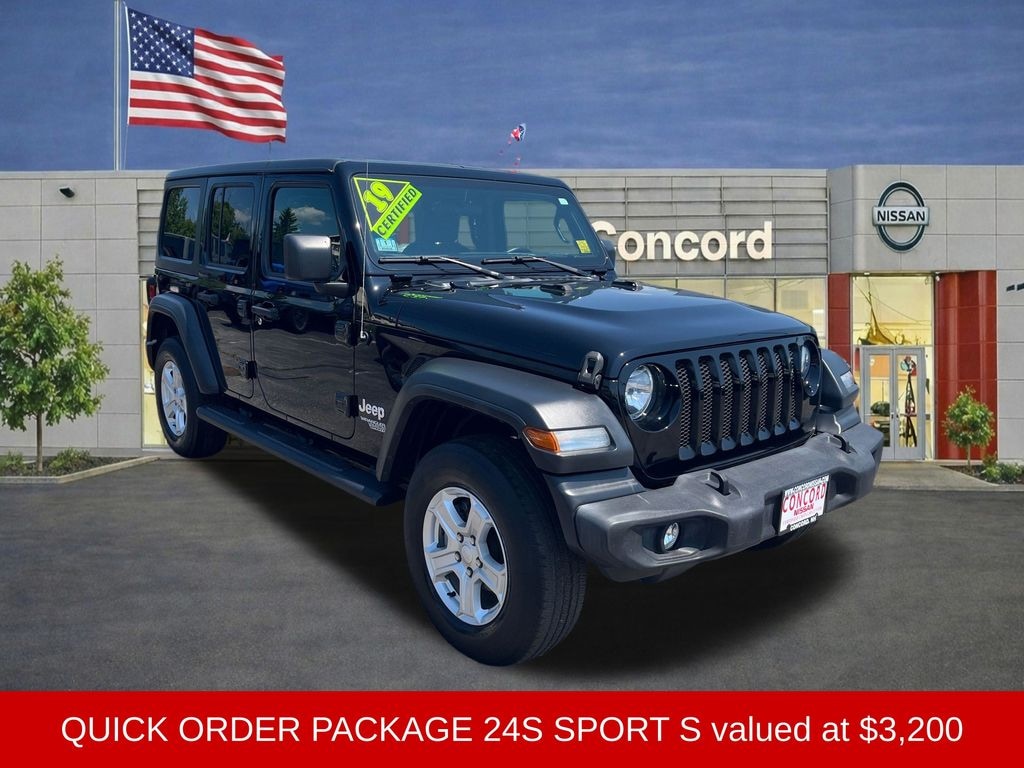 Used 2019 Jeep Wrangler Unlimited Sport S SUV