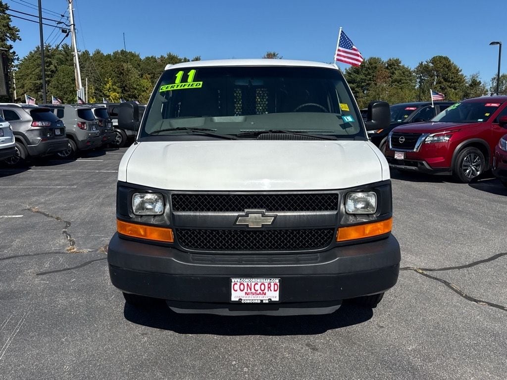 Used 2011 Chevrolet Express Cargo Work Van with VIN 1GCSGAFX8B1139692 for sale in Concord, NH