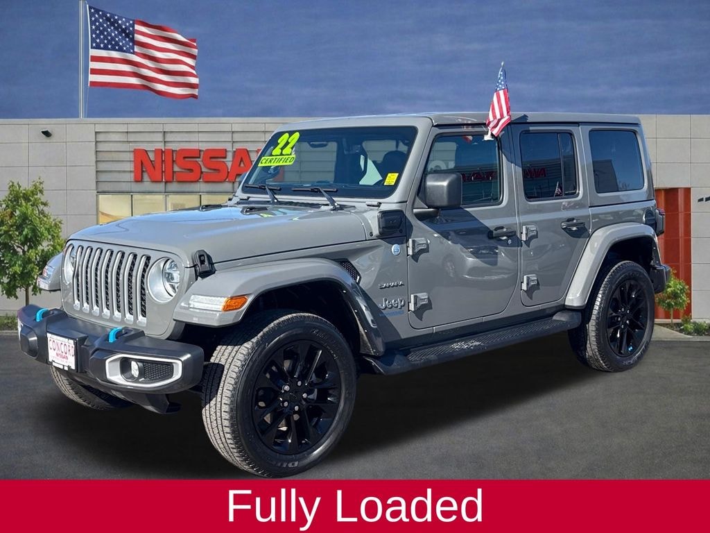 Used 2022 Jeep Wrangler Unlimited Sahara 4xe SUV