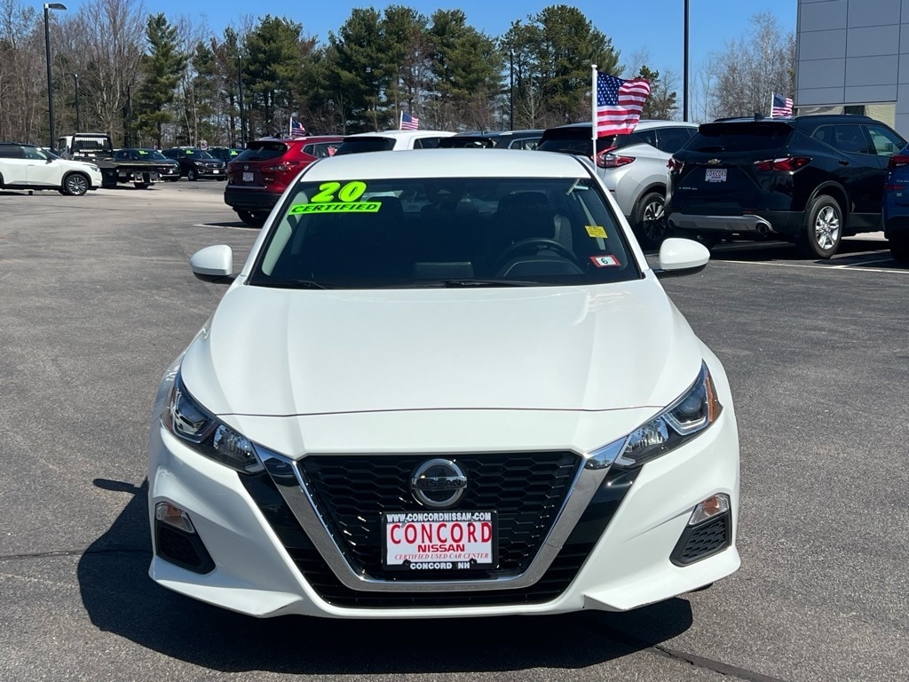 Certified 2020 Nissan Altima S with VIN 1N4BL4BV5LC187793 for sale in Concord, NH