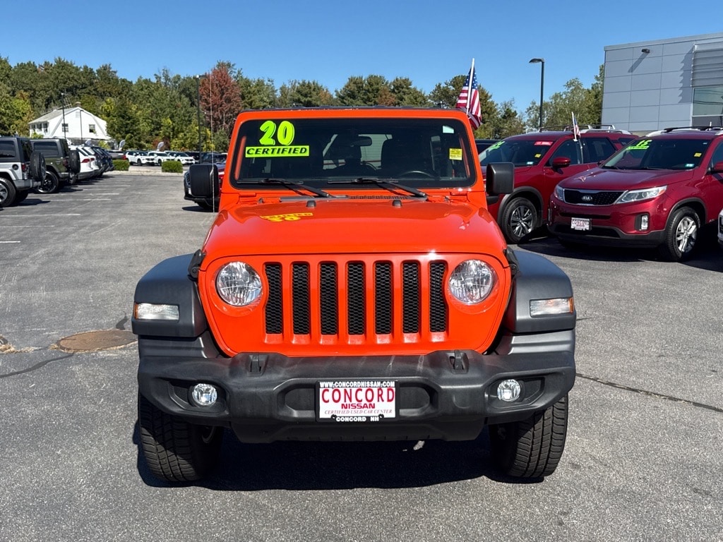 Used 2020 Jeep Wrangler Unlimited Sport S 4x4 Sport S SUV