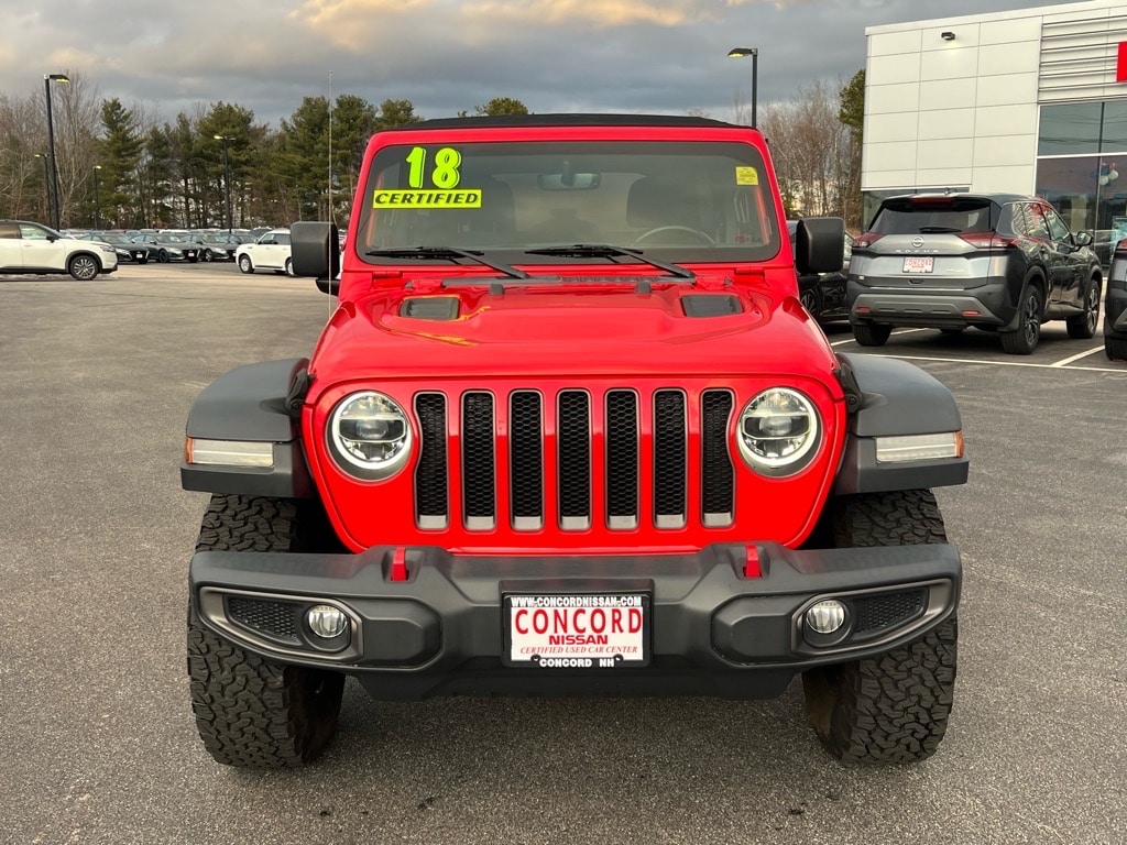Used 2018 Jeep All-New Wrangler Unlimited Rubicon with VIN 1C4HJXFG9JW102053 for sale in Concord, NH