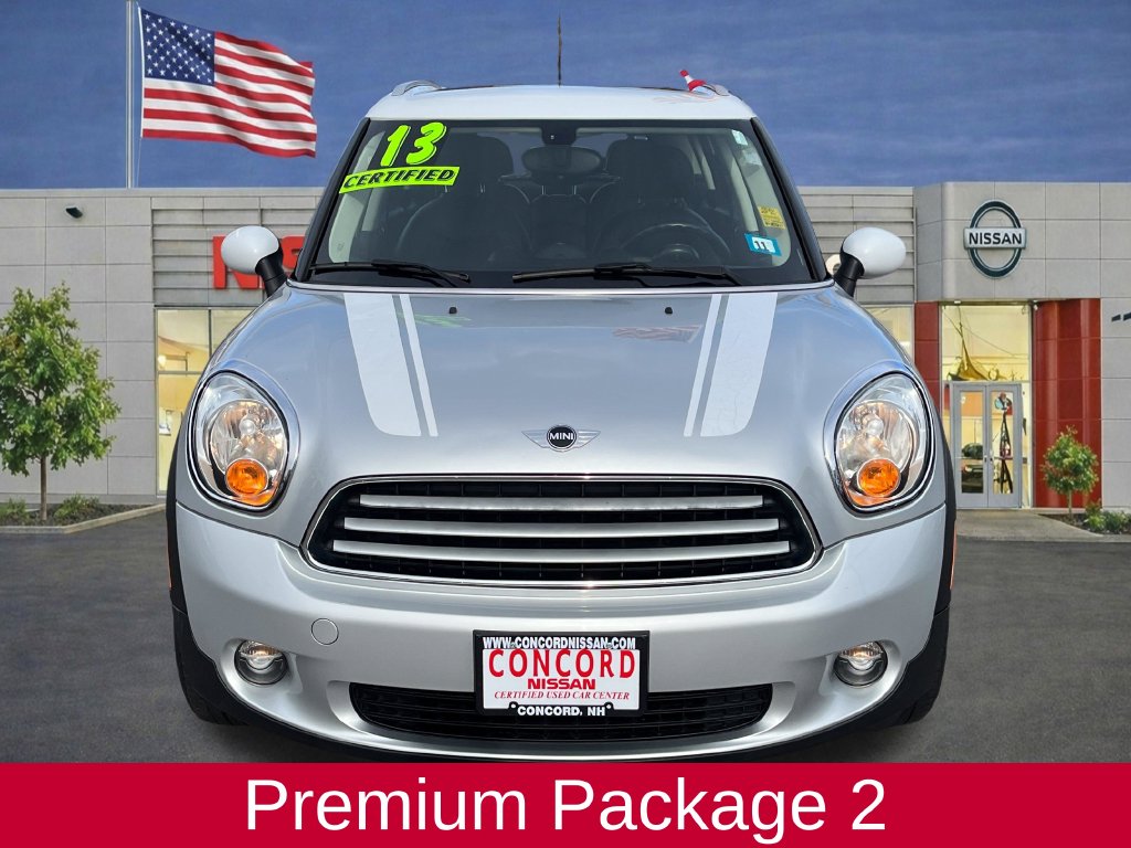 Used 2013 MINI Countryman Countryman with VIN WMWZB3C52DWR35837 for sale in Concord, NH