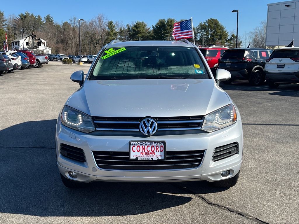 Used 2012 Volkswagen Touareg Sport with VIN WVGFF9BP1CD003277 for sale in Concord, NH